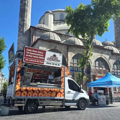 Mevlüt, cenaze, düğün, nişan, dini ve özel günlerde mobil araçlarla lokma döktürme