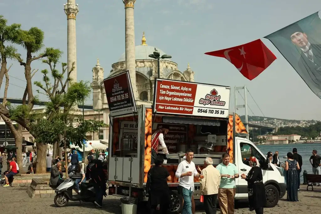 İstanbul’un tüm ilçelerinde lokmacı arabası hizmeti