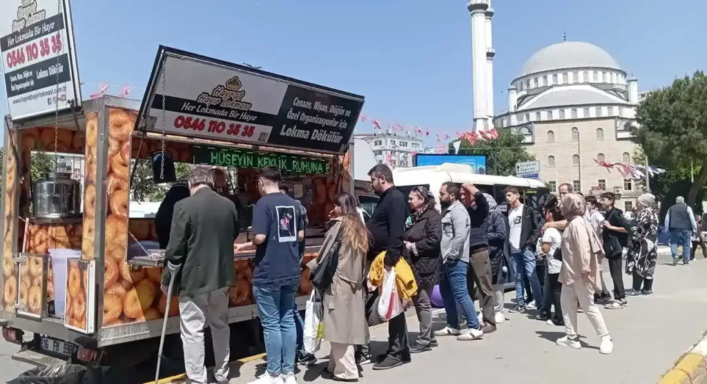 İstanbul’da mobil araçla yerinde lokma döktürme
