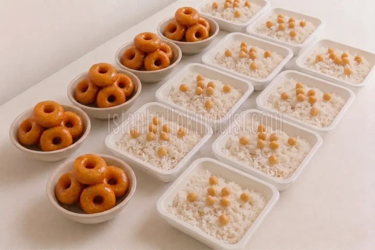 Mevlüt pilavı, tavuklu pilav, hayır pilavı, mevlüt paketi